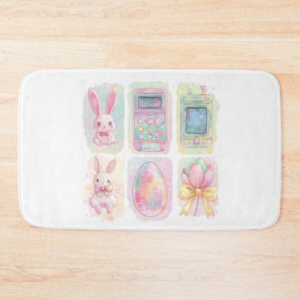 Item preview, Kawaii Easter Gaming Tech Illustration designed and sold by AnnDesignStudio.