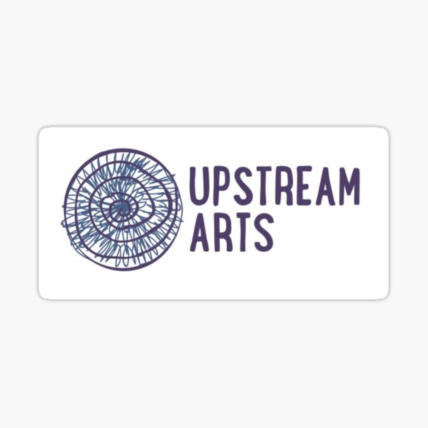 Item preview, Upstream Arts Classic Logo designed and sold by Upstream-Arts.
