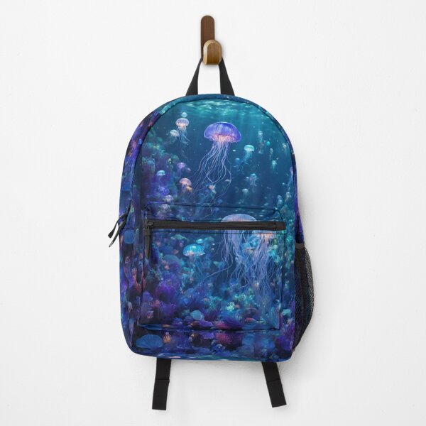 Item preview, Jellyfish in the Deep Blue designed and sold by Sadia Jannat.