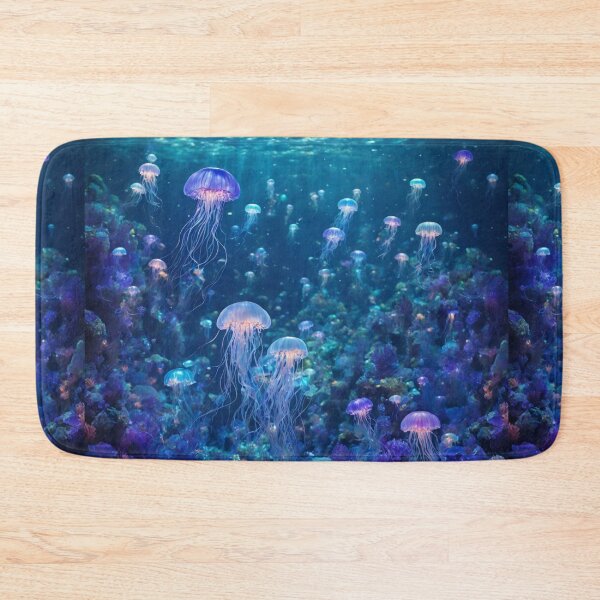 Item preview, Jellyfish in the Deep Blue designed and sold by Sadia  Jannat.