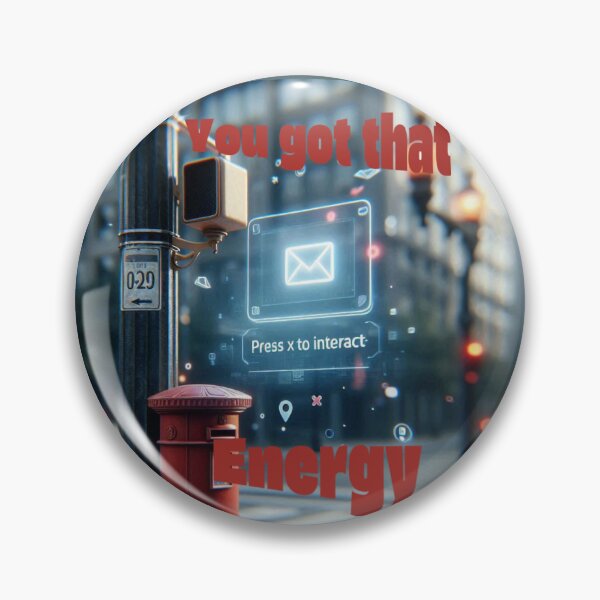 Item preview, NPC Vibes - You got that "Press X to interact" Energy designed and sold by nature. electrified..