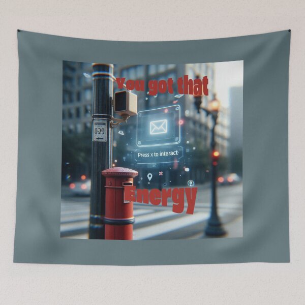 Item preview, NPC Vibes - You got that "Press X to interact" Energy designed and sold by nature. electrified..