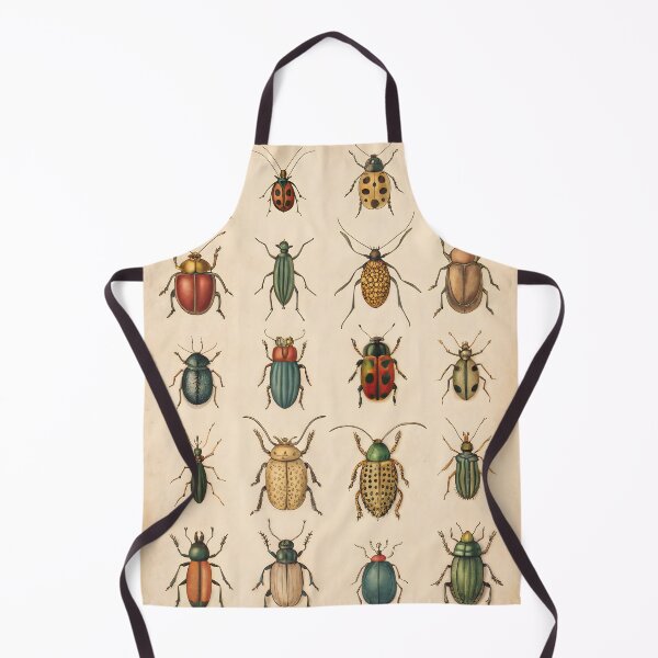 Item preview, antique lithography with insects designed and sold by DuskTillDown.