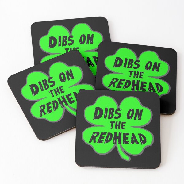 Item preview, Dibs On The Redhead designed and sold by FreshArtFusion.