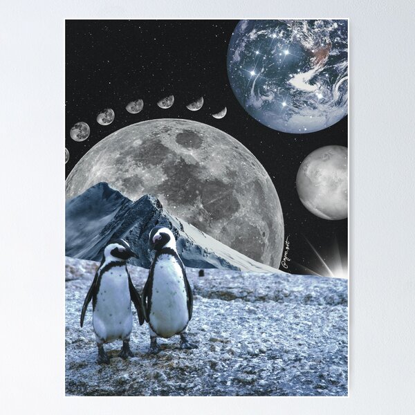 Item preview, Penguins in space designed and sold by mgro-art.