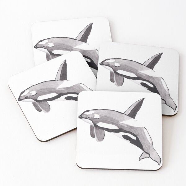 Item preview, As Smooth As Only An Orca Can Be designed and sold by bluelandfriends.