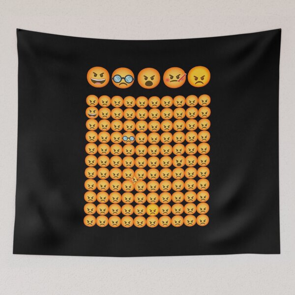 Item preview, Find the odd out, emojis edition! designed and sold by WakeUpYourBrain.