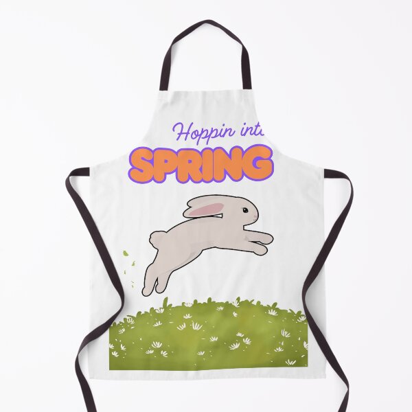 Item preview, Hoppin’ Into Spring - Cute Bunny & Floral Easter Design designed and sold by RadiantRoost.