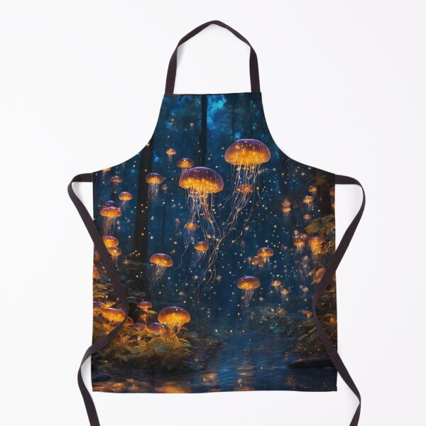 Item preview, Jellyfish in a Magical Forest designed and sold by Sadia Jannat.