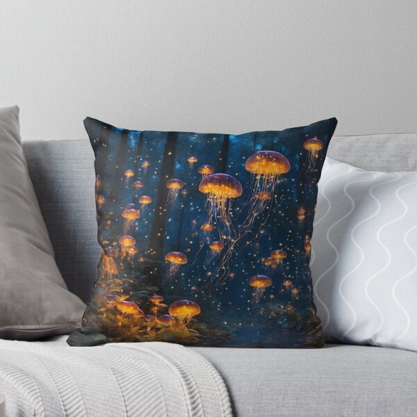 Item preview, Jellyfish in a Magical Forest designed and sold by Sadia  Jannat.