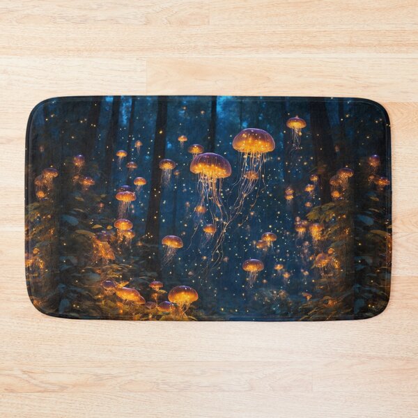 Item preview, Jellyfish in a Magical Forest designed and sold by Sadia  Jannat.