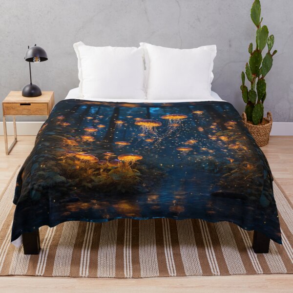 Item preview, Jellyfish in a Magical Forest designed and sold by Sadia  Jannat.