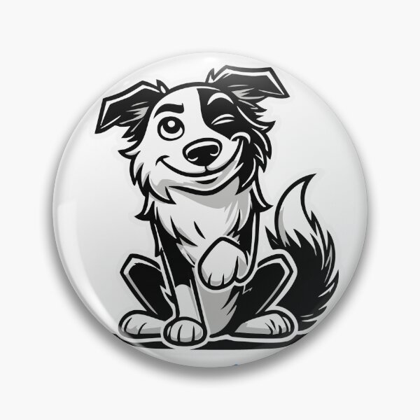 Item preview, Funny Border Collie Sticker - Dog Obedience Humor designed and sold by loeb-crea.