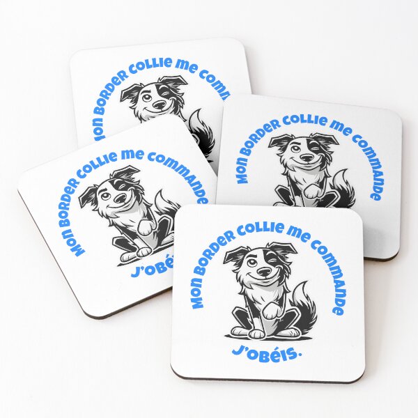 Item preview, Funny Border Collie Sticker - Dog Obedience Humor designed and sold by loeb-crea.
