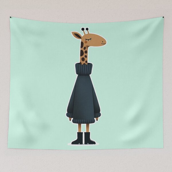 Item preview, The Snug Giraffe designed and sold by zzz888.