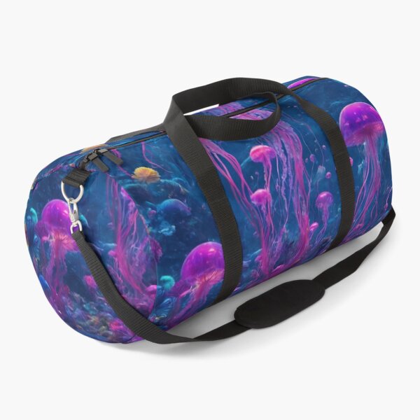 Item preview, Jellyfish in a Magical Underwater Landscape designed and sold by Sadia  Jannat.