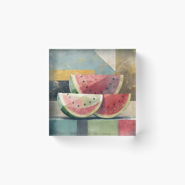 Item preview, Rufino Tamayo Inspired Mexican Watermelons designed and sold by dulceguavashop.