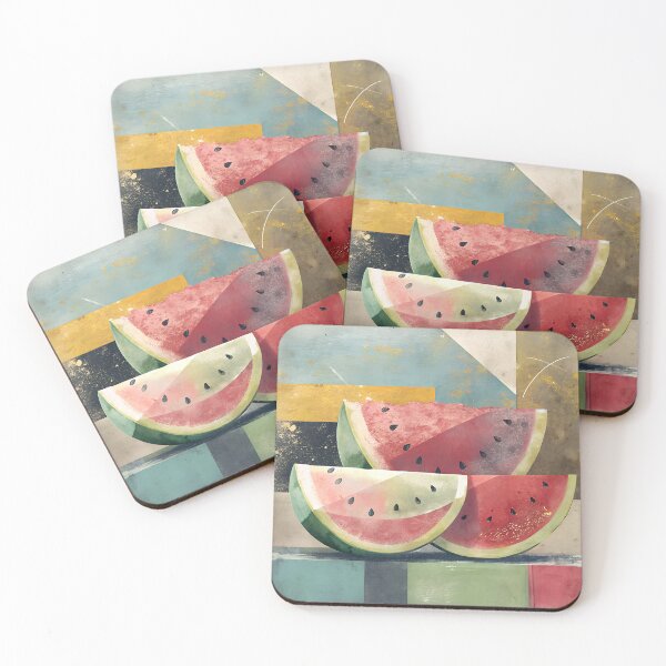 Item preview, Rufino Tamayo Inspired Mexican Watermelons designed and sold by dulceguavashop.