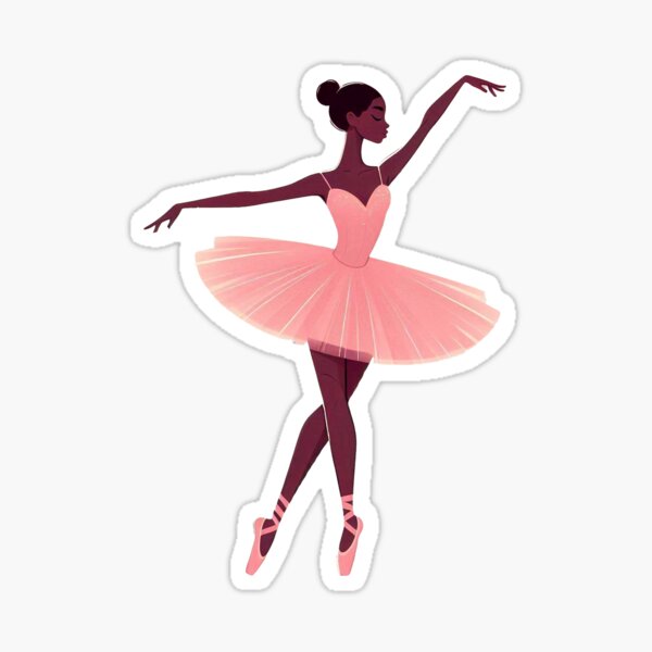 Item preview, Vector illustration of a ballerina designed and sold by mosqqquito.