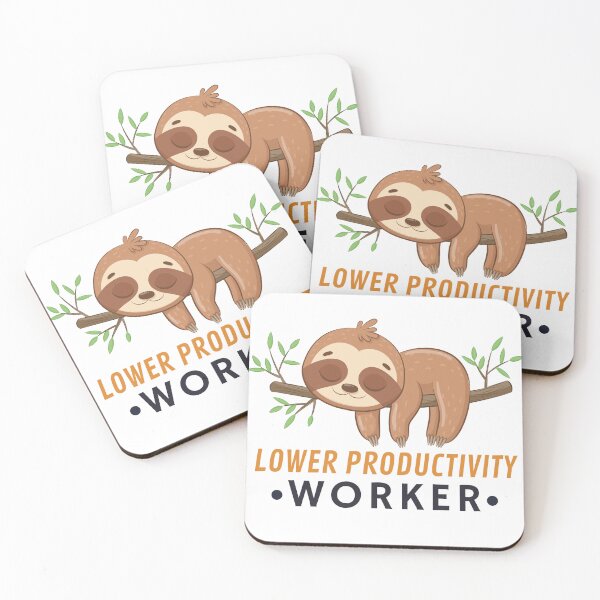 Item preview, Lower Productivity Worker designed and sold by Alberto Dominguez.