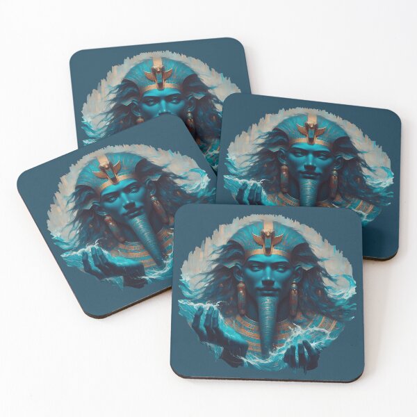 Item preview, Egyptian Water God God Gifts designed and sold by TheLaundryLady.