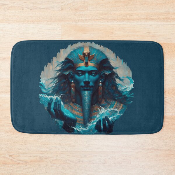 Item preview, Egyptian Water God God Gifts designed and sold by TheLaundryLady.