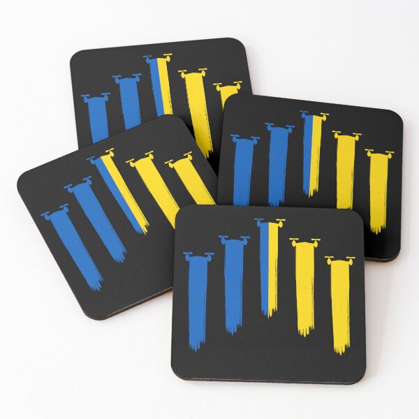 Item preview, Support Ukraine - Tactical Drone Flag Design designed and sold by Serbin.