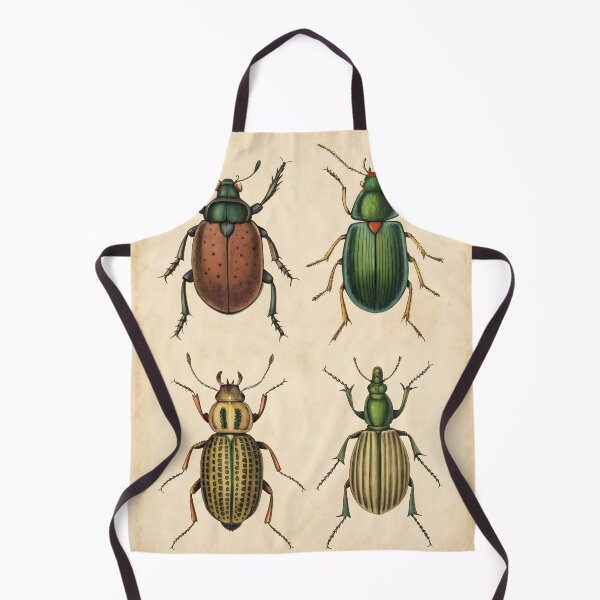 Item preview, antique lithography with insects designed and sold by DuskTillDown.
