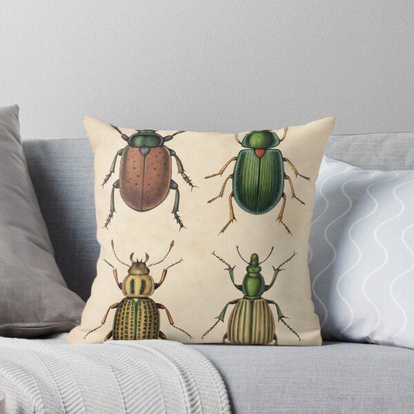 Item preview, antique lithography with insects designed and sold by DuskTillDown.