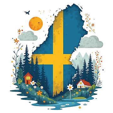 Artwork thumbnail, sweden by Postermagasinet