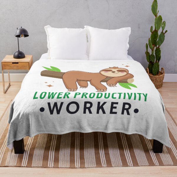 Item preview, Lower Productivity Worker designed and sold by Alberto Dominguez.