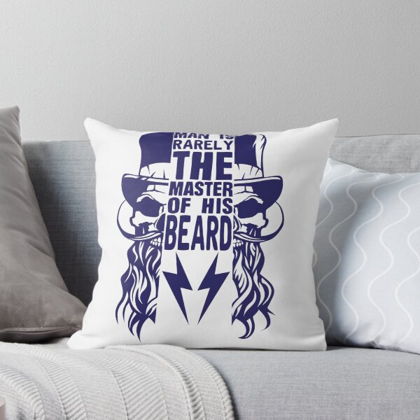 Item preview, skull hipster quote bearded rarely master beard lightning mustache designed and sold by Achille3777.