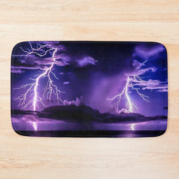 Item preview, Lightning Strike Lightning Bolt in Redington Beach, Florida designed and sold by Mandeville Photography.