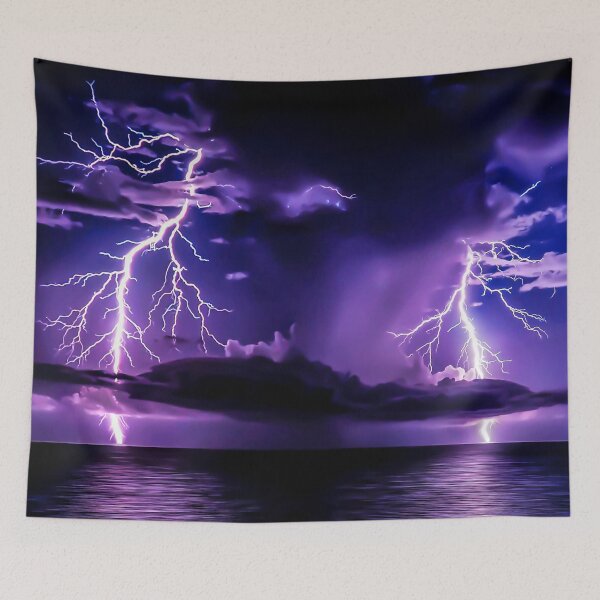 Item preview, Lightning Strike Lightning Bolt in Redington Beach, Florida designed and sold by Mandeville Photography.