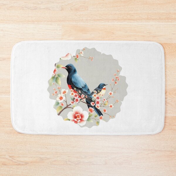 Item preview, Chinoiserie Black Birds designed and sold by TestudoDesign.