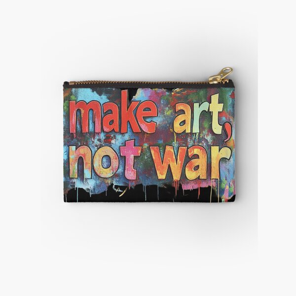 Item preview, make art not war designed and sold by ARTistCyberello.
