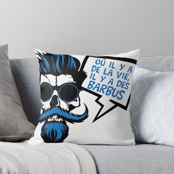 Item preview, skull hipster quote bearded life expression beard humor bubble designed and sold by Achille3777.