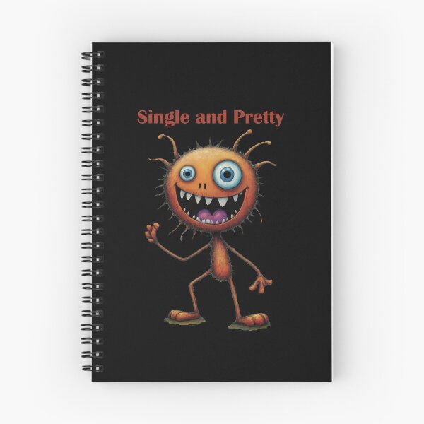 Item preview, Single and Pretty, funny monster, cute ugly, single life designed and sold by KayUweRott.