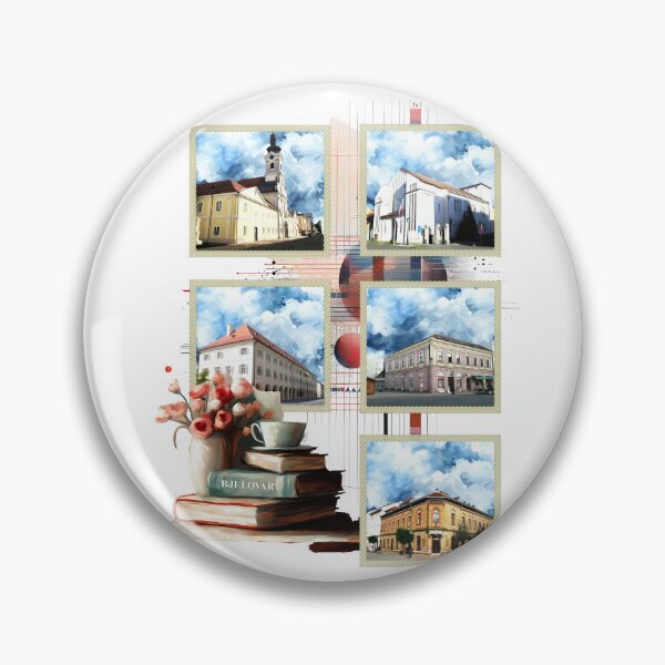 Item preview, The City Bjelovar - 003 designed and sold by MC Art Studio.