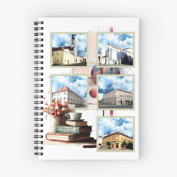 Item preview, The City Bjelovar - 003 designed and sold by MC Art Studio.