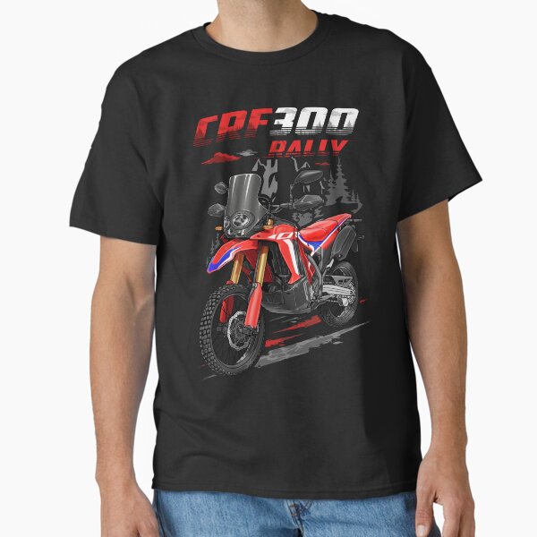 Item preview, Honda CRF 300 Rally 2021-2024 (Red) for Motorcycle Riders designed and sold by MotoApparelHub.