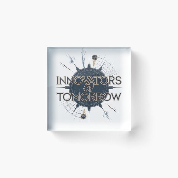 Item preview, Futuristic Innovators of Tomorrow Geometric Design Art Design designed and sold by pixelpopplanet.