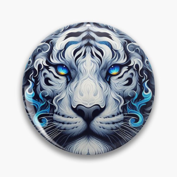 Item preview, White Tiger Blue Eyes designed and sold by Endeva4eva.