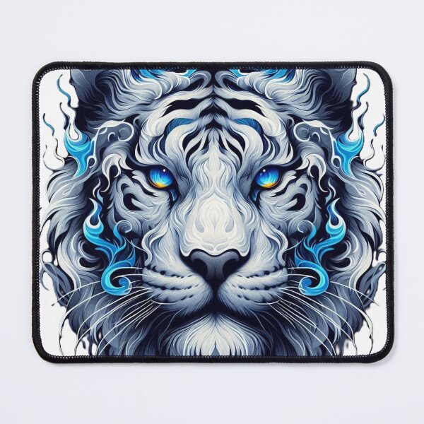 Item preview, White Tiger Blue Eyes designed and sold by Endeva4eva.
