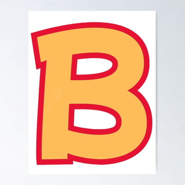 Item preview, B, letters, alphabet designed and sold by B-M-Store.