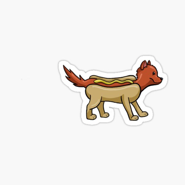 Artikel-Vorschau von Hotdog-Hund, designt und verkauft von Artfeef.