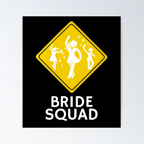 Item preview, Bride Squad Bridesmaid Bachelorette Party designed and sold by Oval Shop.