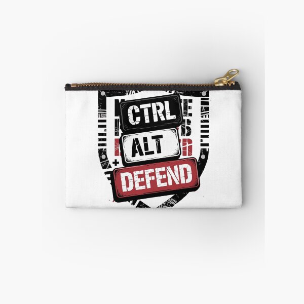 Item preview, Cybersecurity Shield Design - CTRL ALT DEFEND for Tech Lovers designed and sold by pixelpopplanet.