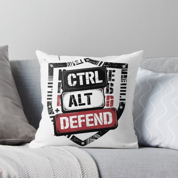 Item preview, Cybersecurity Shield Design - CTRL ALT DEFEND for Tech Lovers designed and sold by pixelpopplanet.
