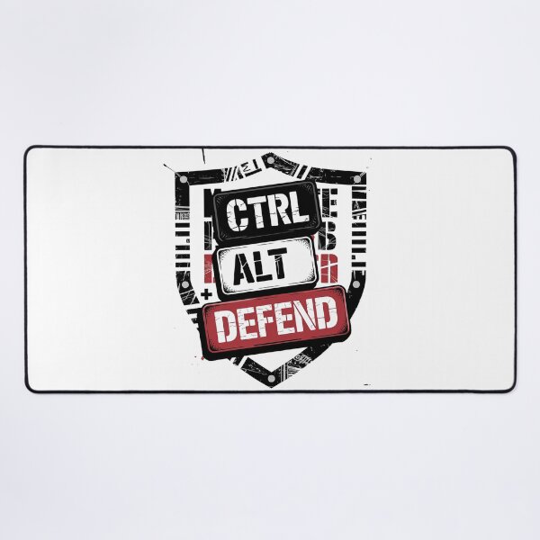 Item preview, Cybersecurity Shield Design - CTRL ALT DEFEND for Tech Lovers designed and sold by pixelpopplanet.